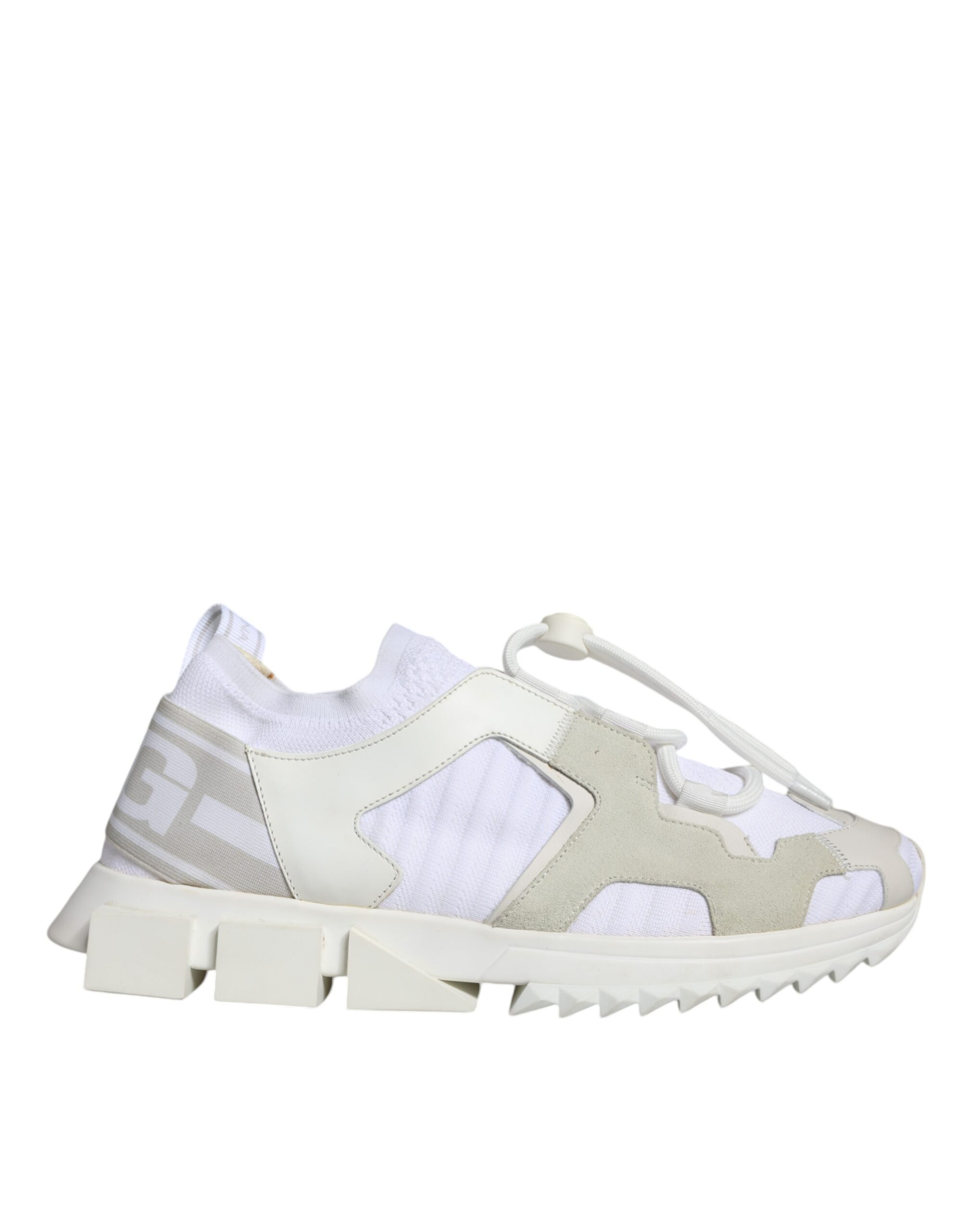 Кроссовки Sorrento Trekking из белой сетки Dolce & Gabbana