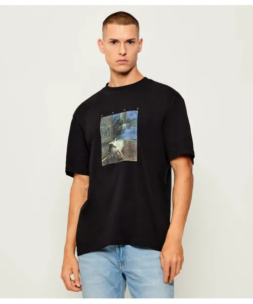 

Футболка Даболос Relaxed fit Hugo, черный