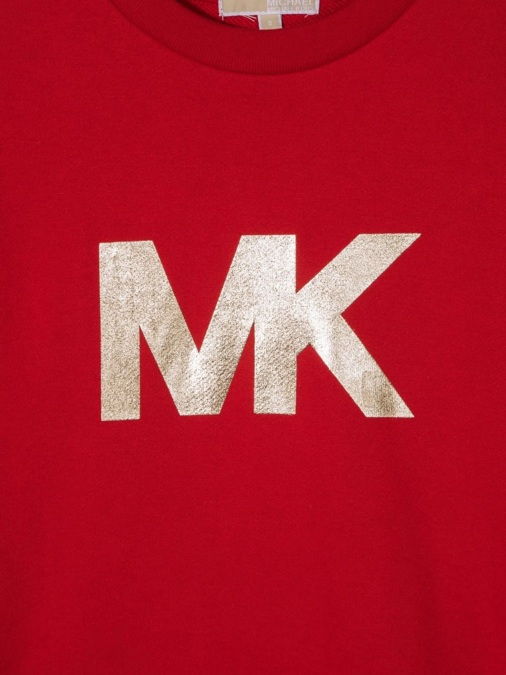 Платье-толстовка с логотипом Michael Kors Kids, красный — фото 3
