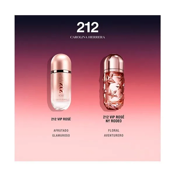 Парфюмерная вода для женщин CAROLINA HERRERA 212 Vip Rosé Ny Rodeo 80 мл — фото 4