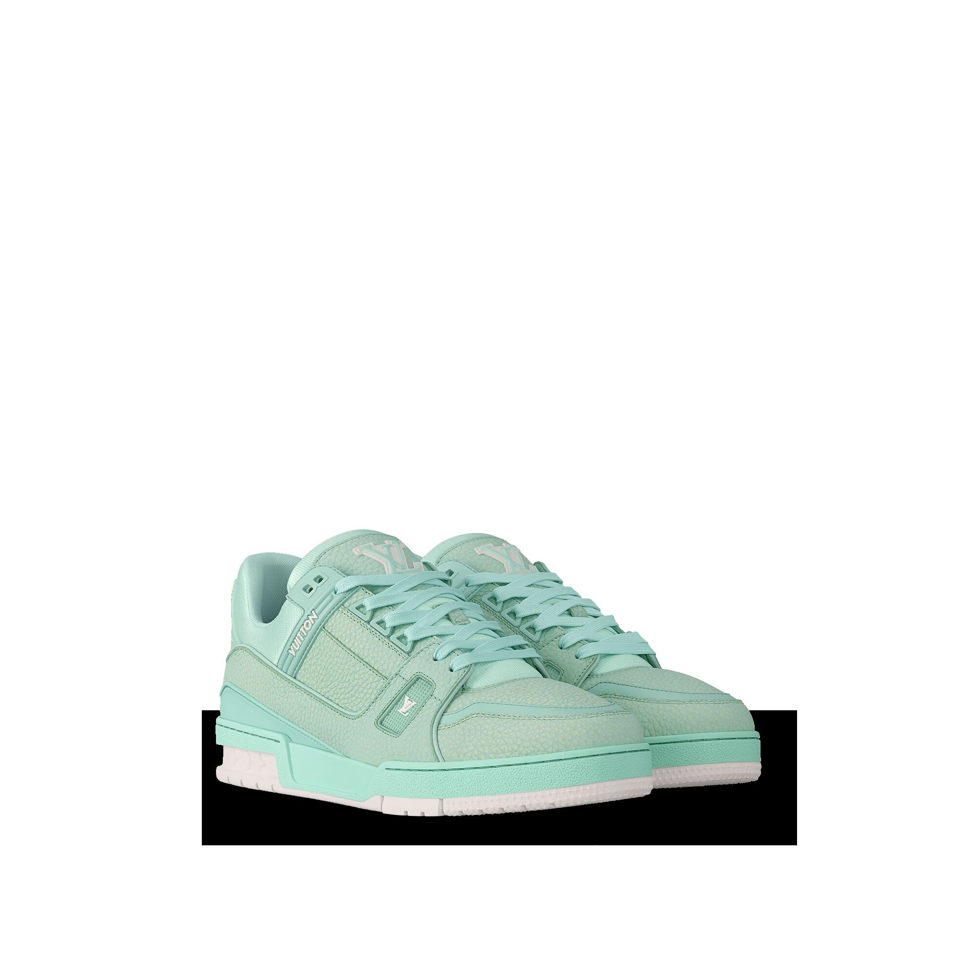 

Кроссовки LV Trainer Louis Vuitton, зеленый