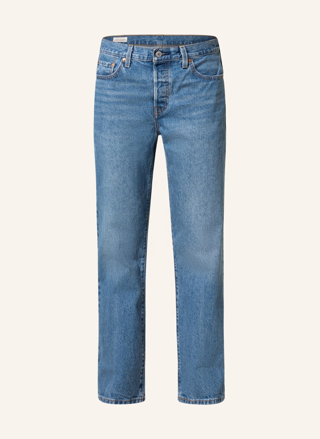 

Прямые джинсы 90s 501 нарило меня Levi's, цвет 05 Light Indigo - Worn In