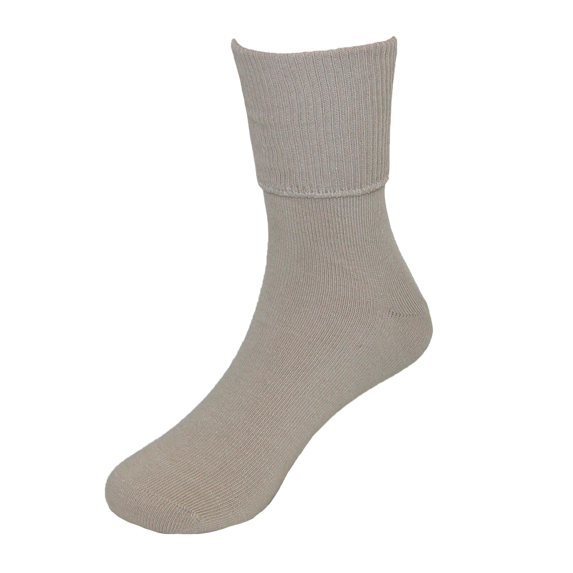 

Школьная форма бесшовные носки с отворотом манжеты Jefferies Socks, цвет stone