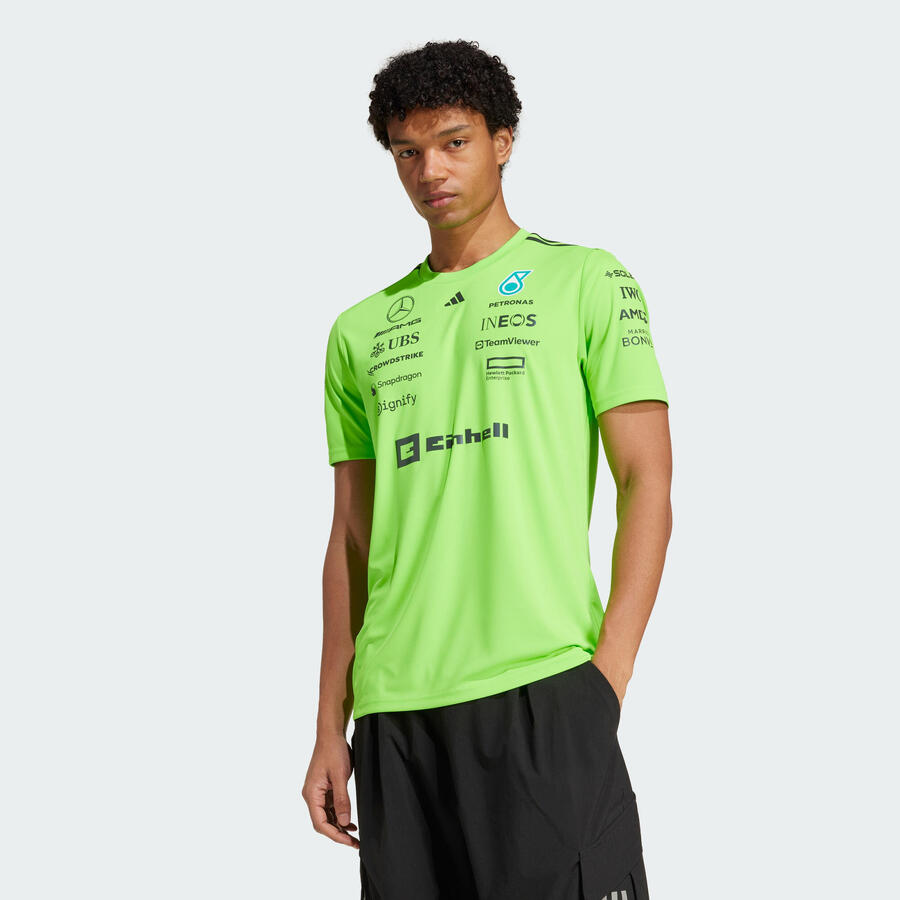 

ADIDAS ФУТБОЛКА С КОМАНДОЙ ФОРМУЛЫ 1 MERCEDES - AMG PETRONAS