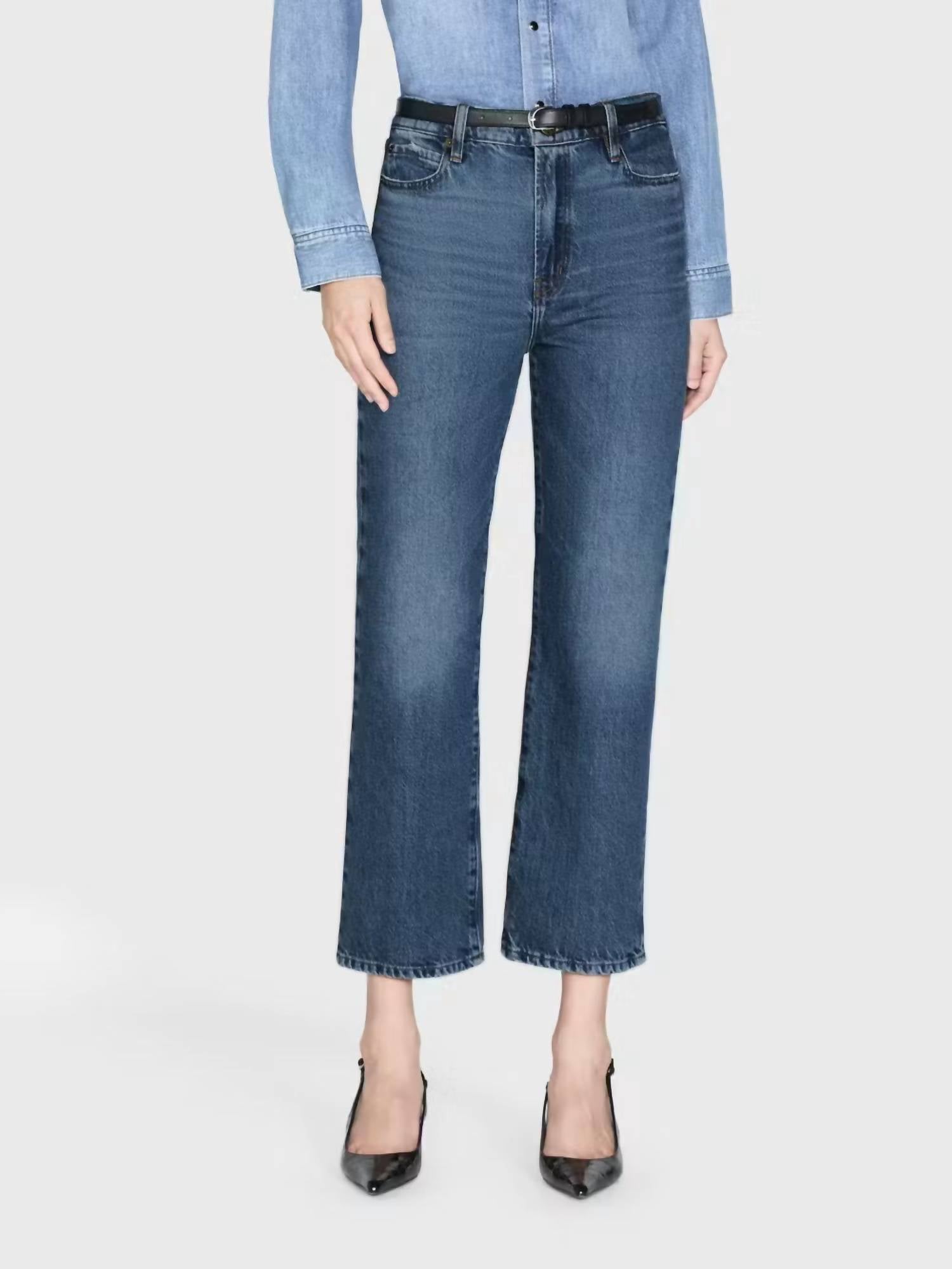 

Укороченные джинсы Le Jane в Карамии FRAME, цвет caramia