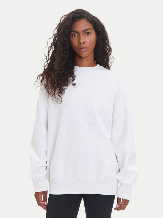 

Свитшот oversize Ua Rival 1386463 Under Armour, белый