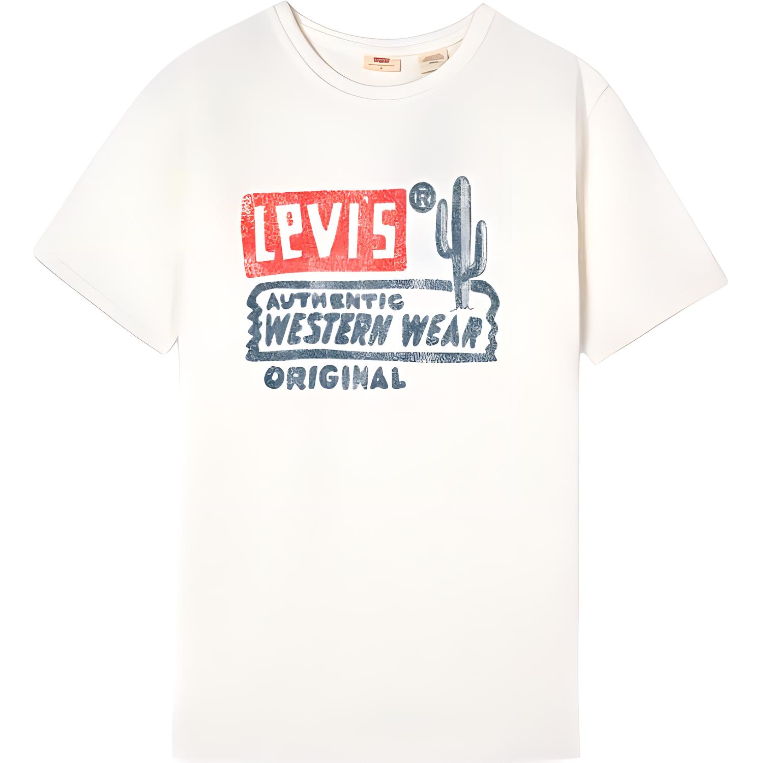 

Футболка женская белая Levis