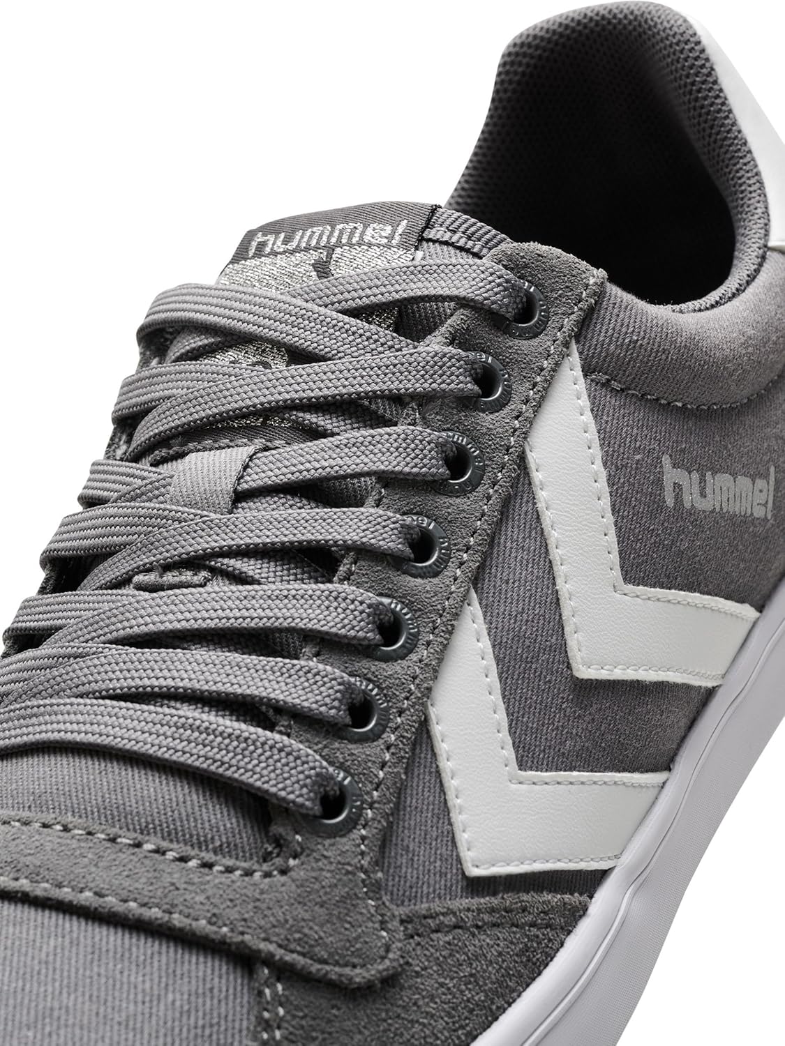 Кроссовки Hummel Unisex-Adult Stadil Light Canvas, белый/серый — фото 3