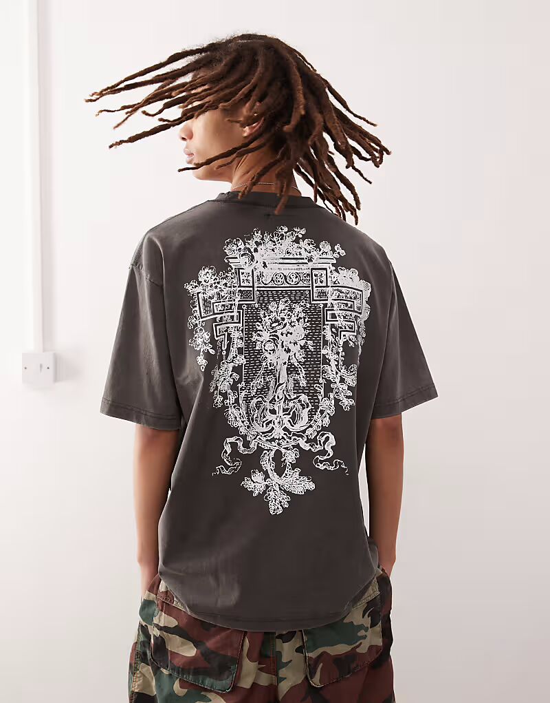 

Футболка с принтом Pacsun черного цвета