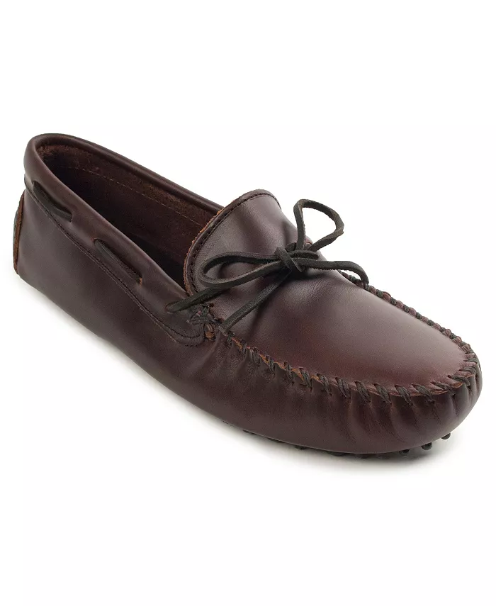 

Мужские классические лоферы-водители Minnetonka, коричневый