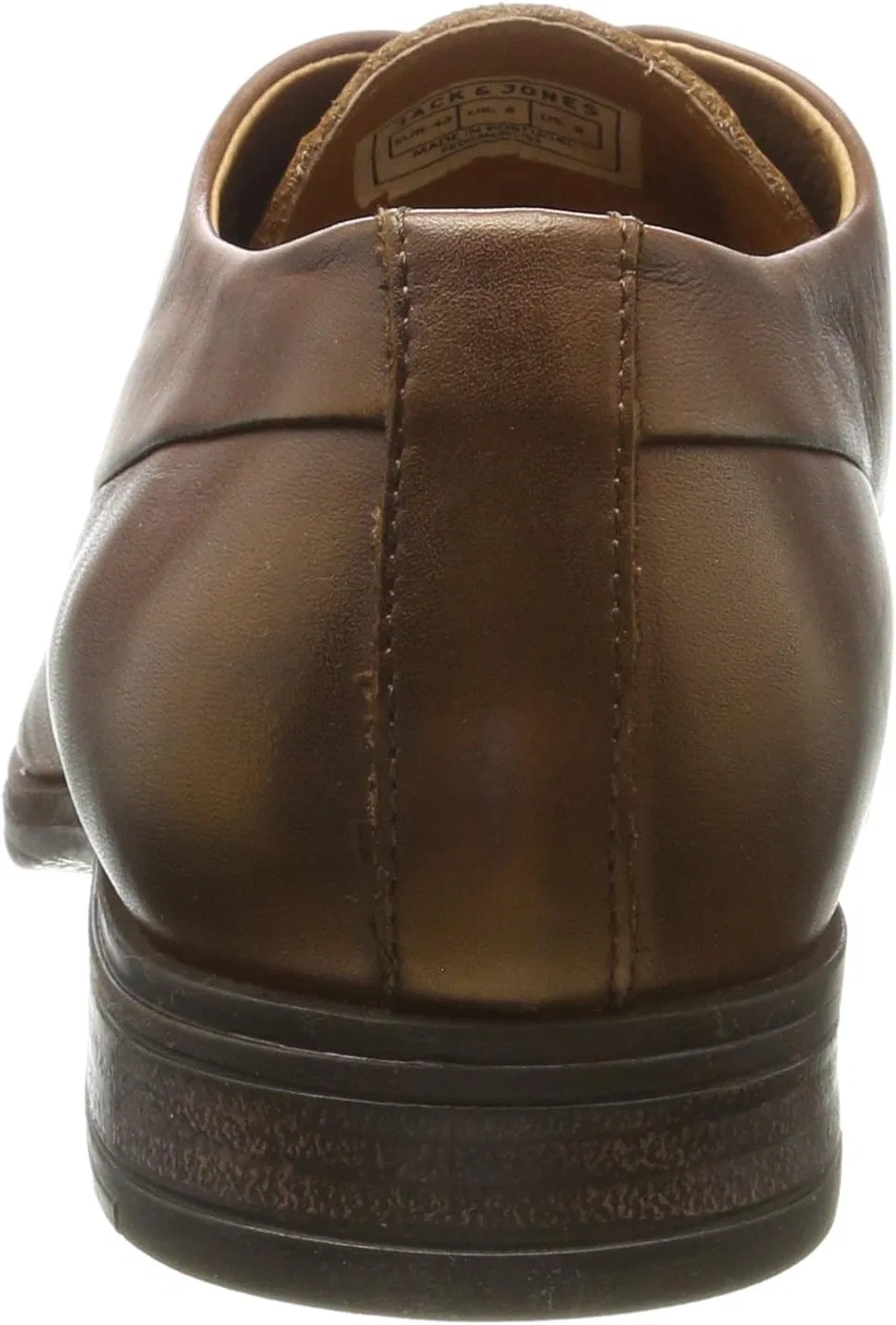 Туфли JACK & JONES Men's Jfwsammy Leather Cognac Brogues, Brown Cognac — фото 3