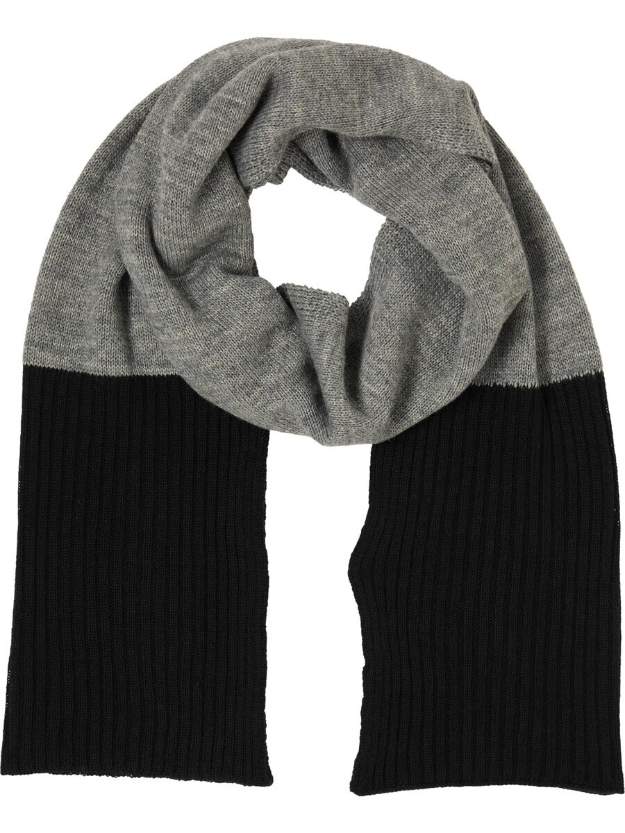 

Шарф Carlo Colucci Scarf, цвет anthracite/black