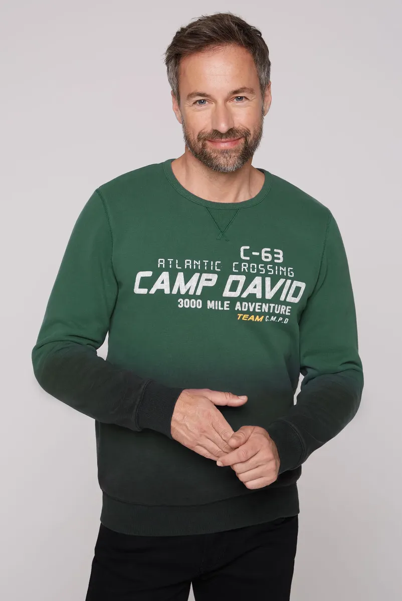 

Свитер CAMP DAVID с цветовым градиентом, зеленый