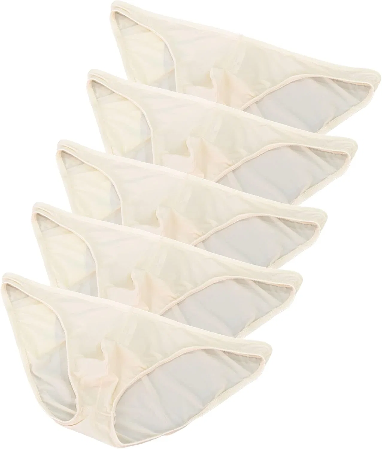 Трусы-бикини Ice Silk, Low Waist, Translucent, Farbe-5pc