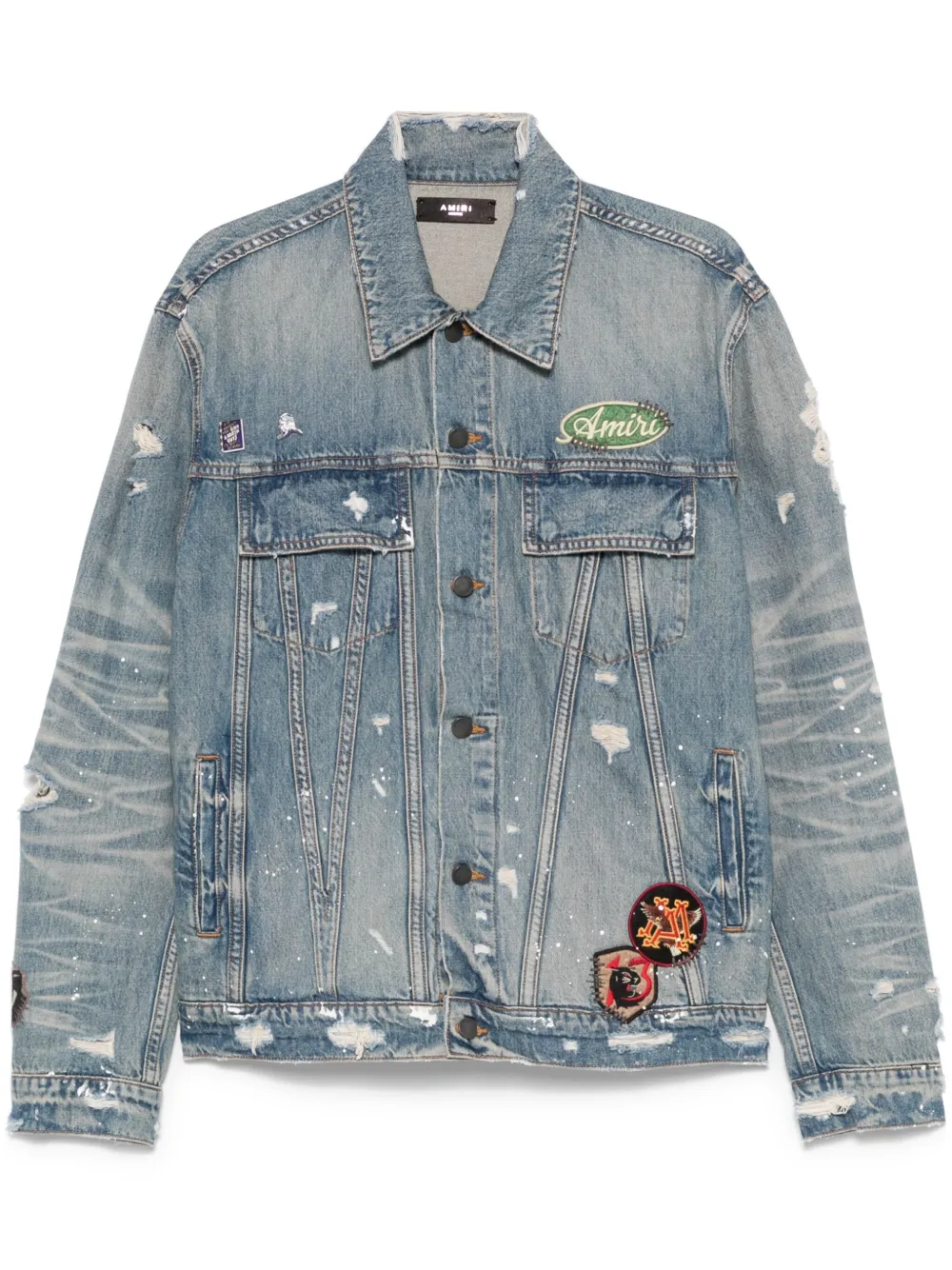 

Куртка Vintage Pegasus AMIRI, синий