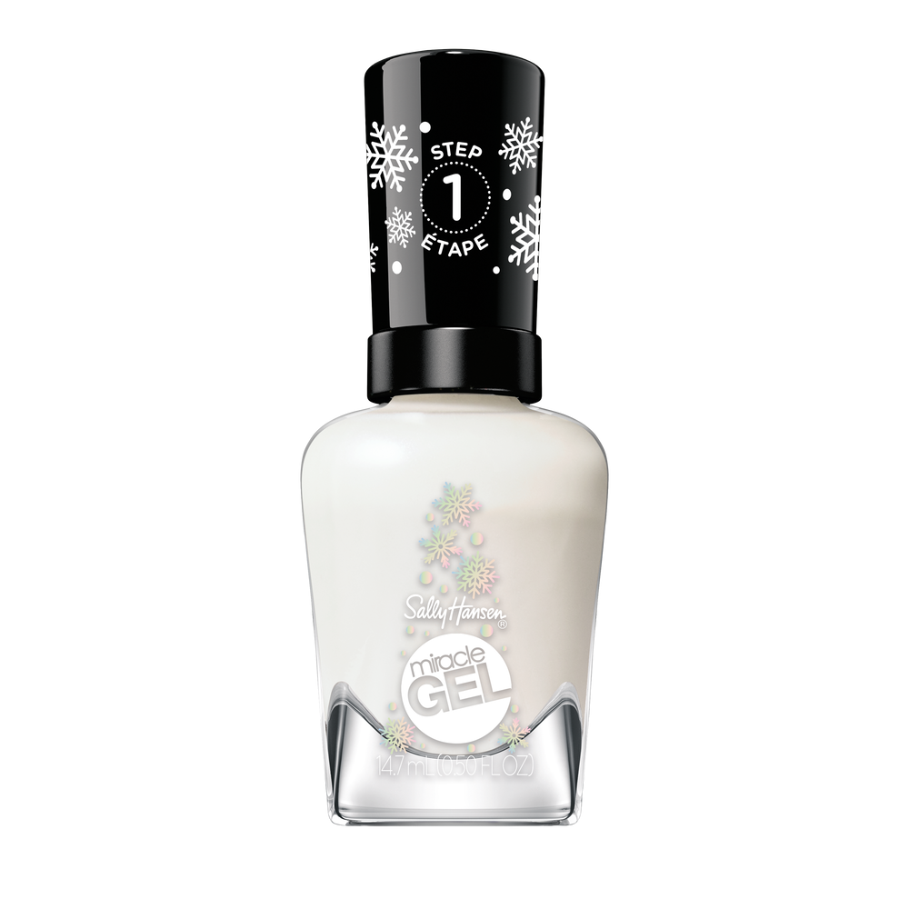 

Лак для ногтей Miracle gel holiday esmalte de uñas Sally Hansen, цвет 917-Holiday Snow Day, 9,17 мл.