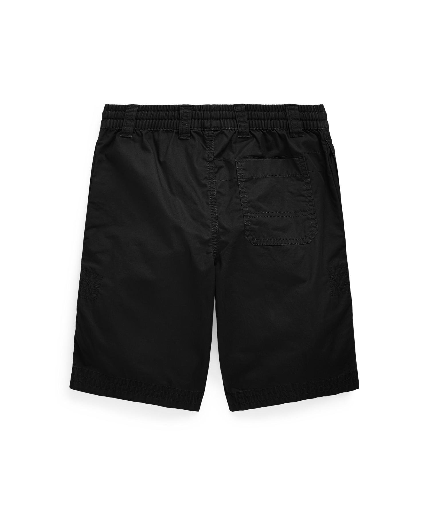 Хлопковые твиловые шорты на шнуровке (Для мальчиков 8-20 лет) Polo Ralph Lauren, 001 Black — фото 2
