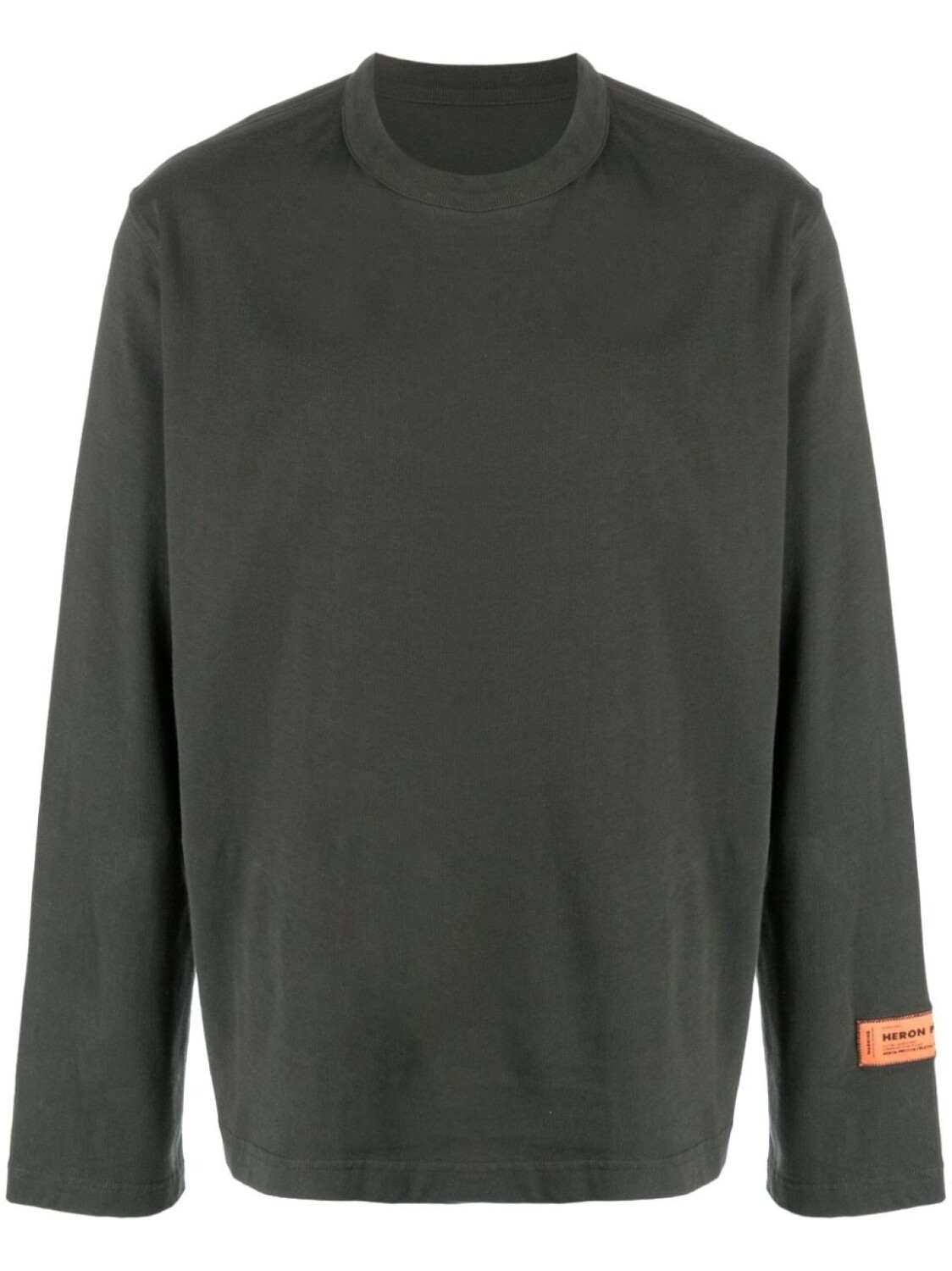 

Heron Preston топ из джерси с нашивкой-логотипом, черный