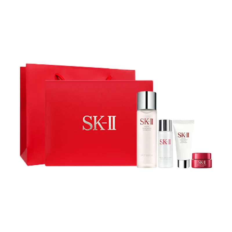 SK-II Набор для ухода за кожей SK II All Star Fairy Water, Miracle Water 75ml+Soft Skin 30ml+Cleanser 20g+Cream 2.5g