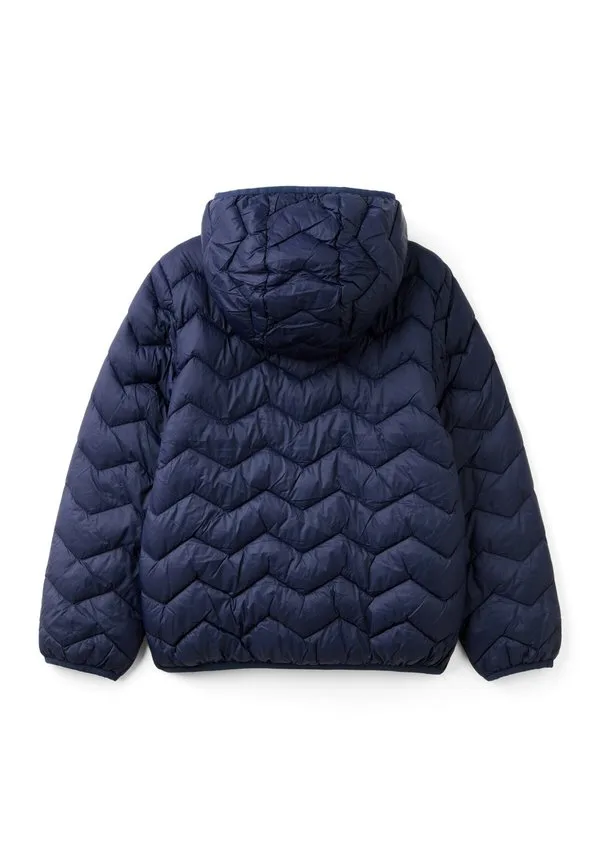 Стеганая зимняя куртка с логотипом United Colors Of Benetton, Blue — фото 2