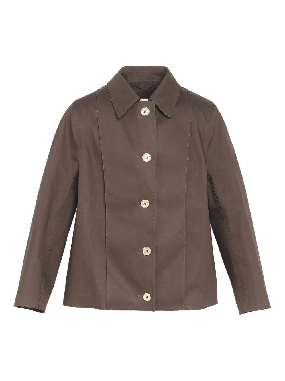 

Плащ на пуговицах Barrie, коричневый