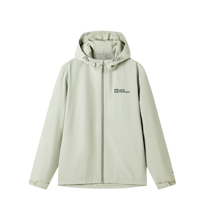 

JACK WOLFSKIN Ветровка для походов и города, Mint Leaf Green/4137