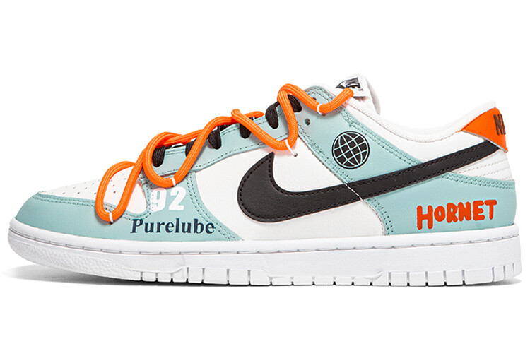 

Кроссовки Nike Dunk, мятный/оранжевый