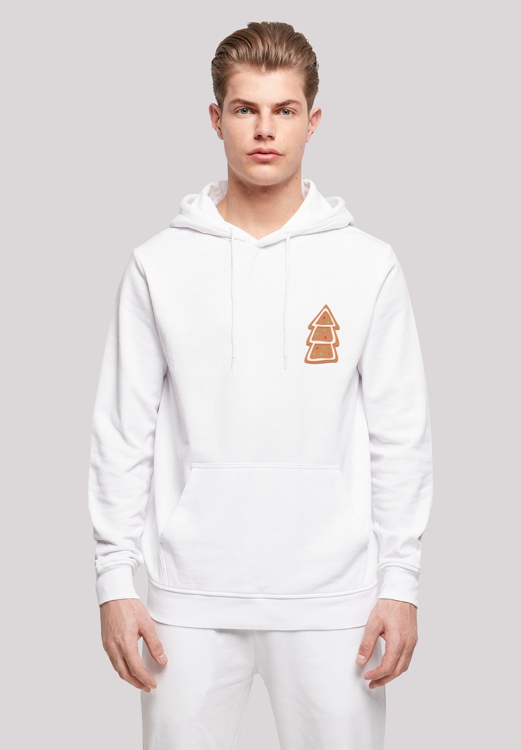 

Толстовка GINGERBREAD TREE - Hoodie F4NT4STIC, белый