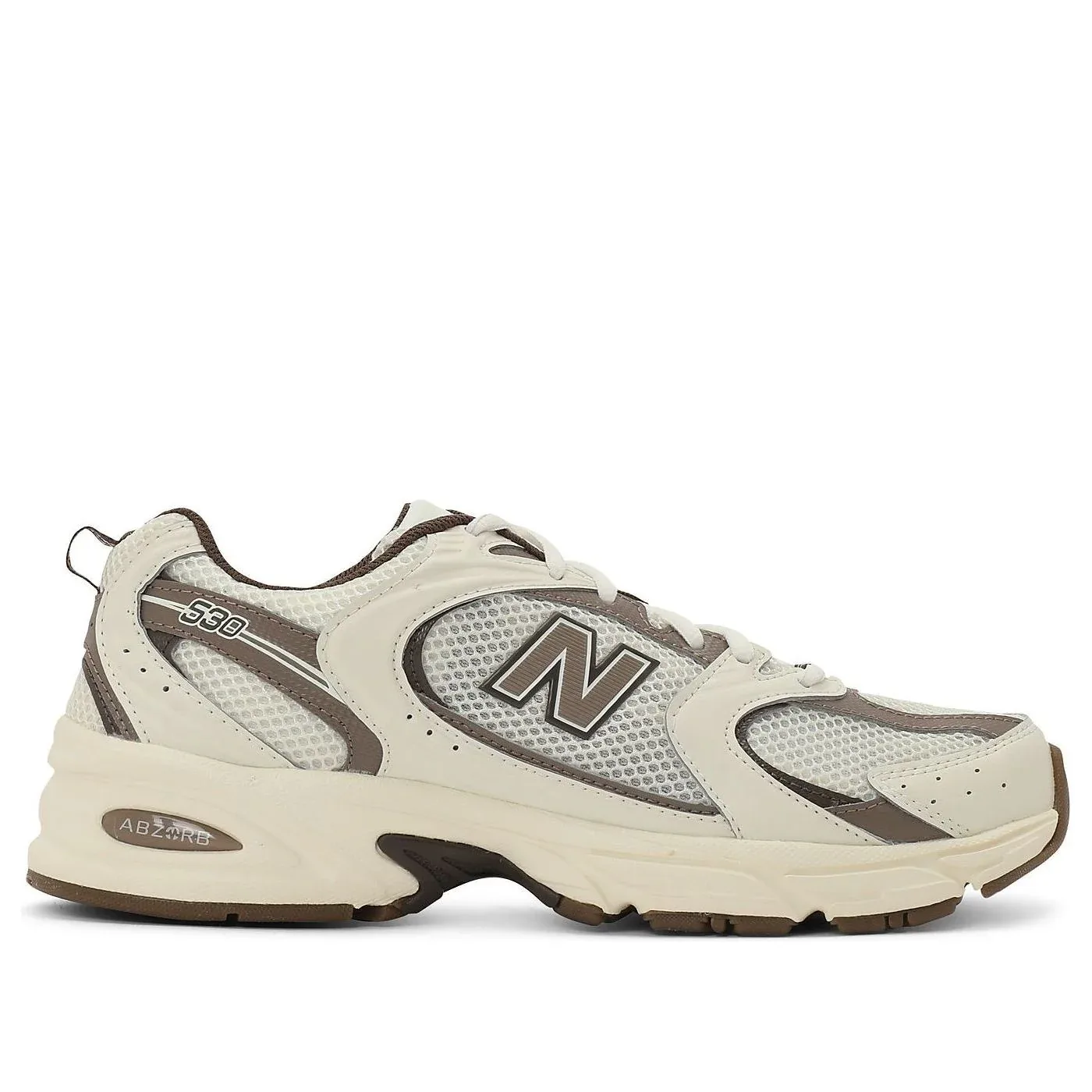 Кроссовки New Balance 530 'Turtledove Mushroom', белый — фото 2