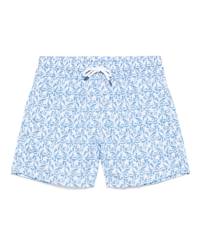 

Плавки из полиэстера с эластичным поясом Fedeli, синий