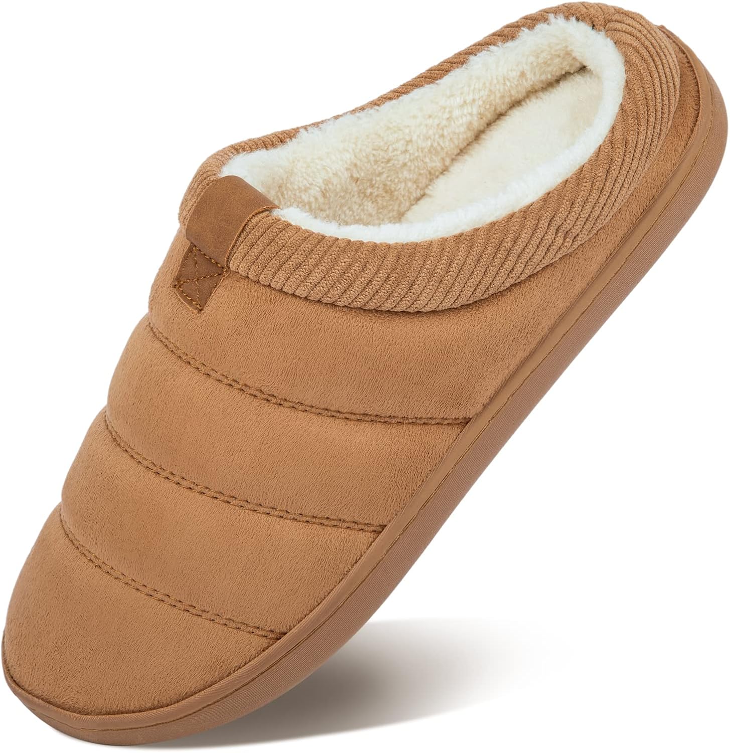 

Домашние тапочки для мужчин с ультрамягкой стелькой и утепленной подкладкой, для ношения в спальне Yesmola, коричневый