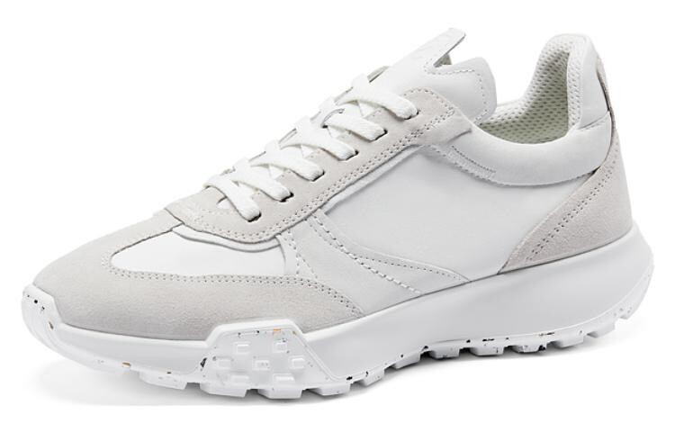 

Кроссовки ecco Lifestyle Shoes Men Low-top Gray/White, серый/белый