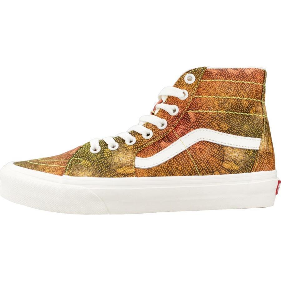 Кроссовки Vans модель Sk8-hi цвет оранжевый — фото 2