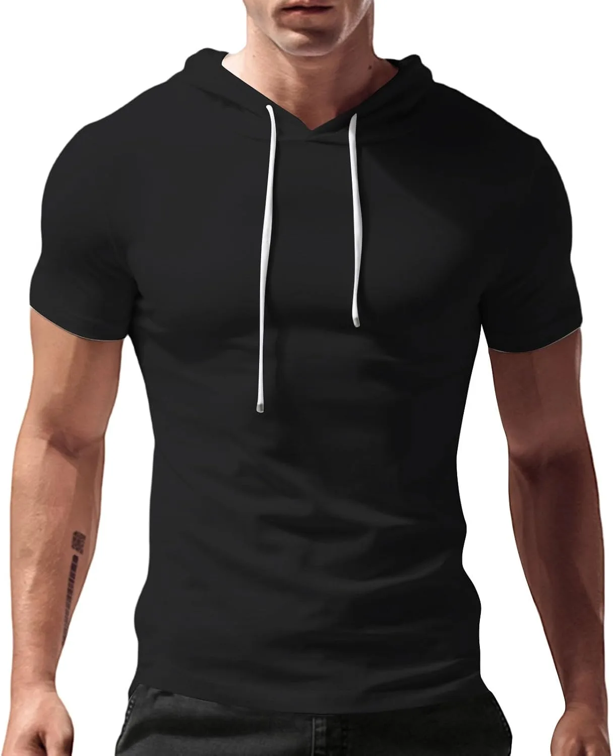 

Футболка с капюшоном RTRDE мужская летняя, S-2XL