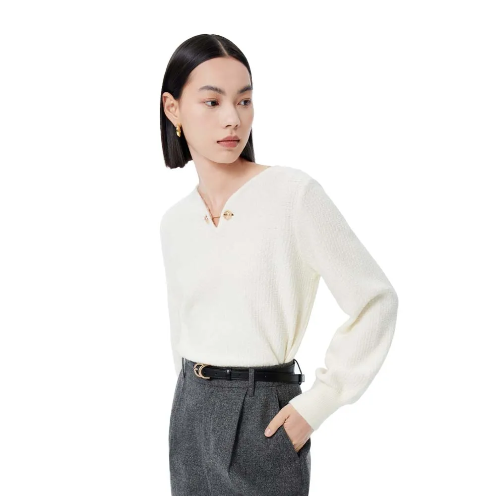 

Свитер Lily Chic Chain Knit, белый