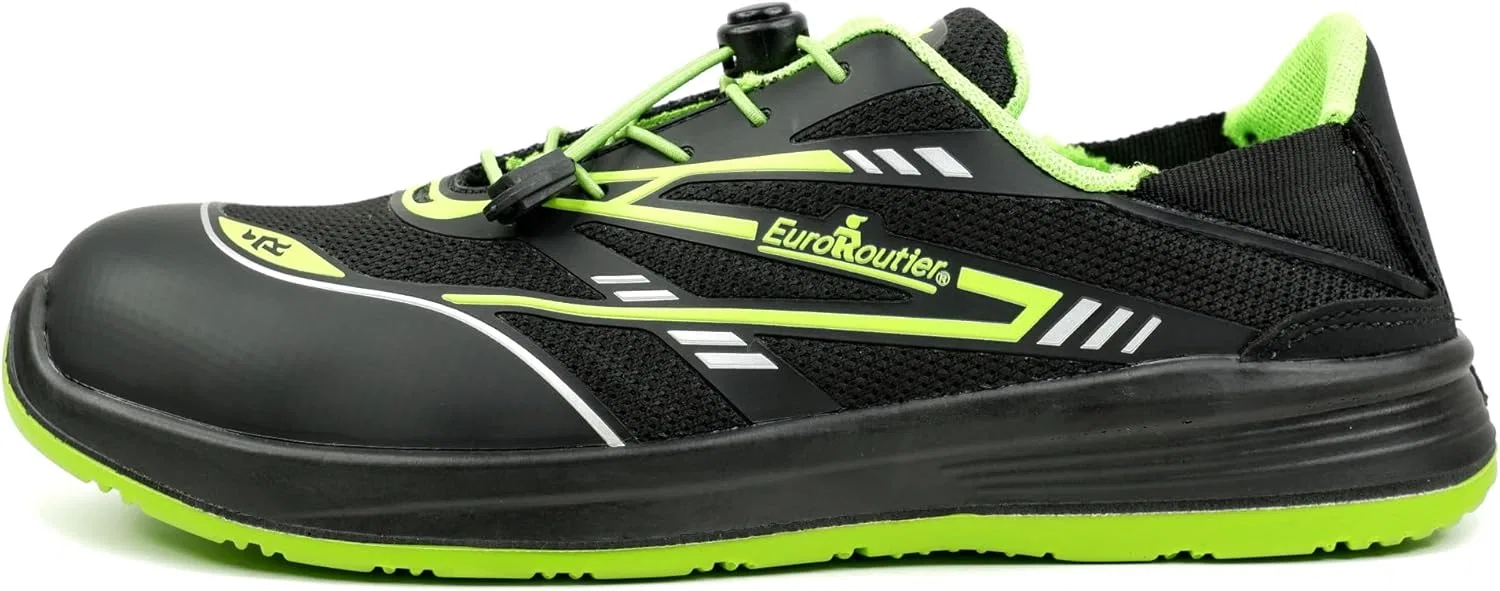 Тапочки EuroRoutier Hybrid Tech S1 SRC, защитная обувь, Green — фото 3
