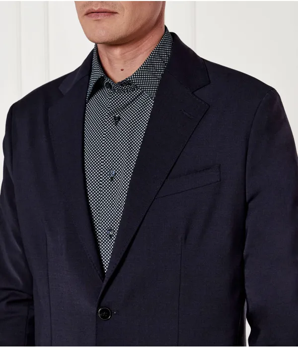 Элегантный шерстяной жакет Regular fit Tommy Hilfiger, серый — фото 4