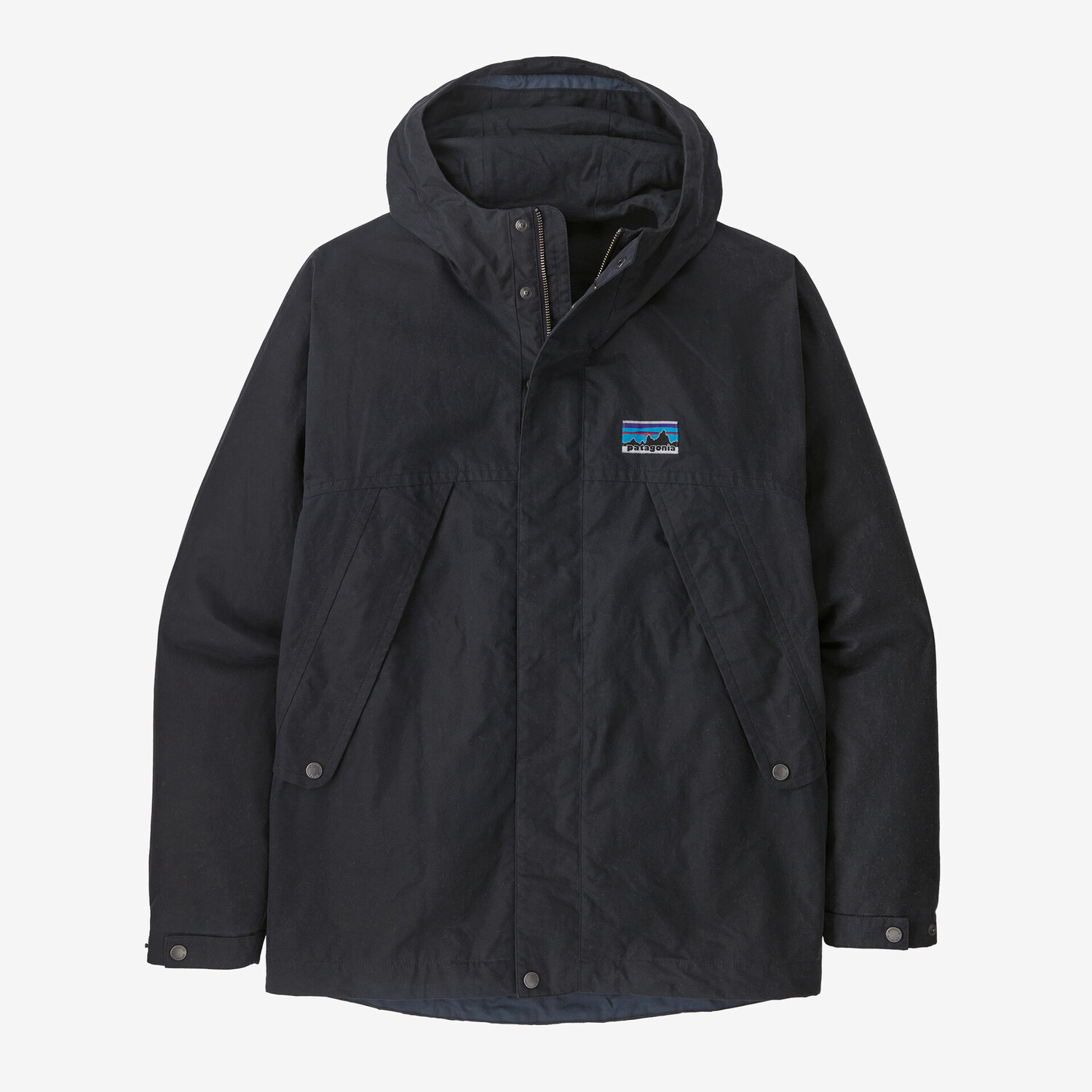 

Куртка из вощеного хлопка Patagonia, цвет Pitch Blue