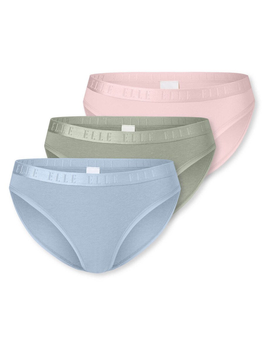 

Трусики ELLE, цвет Sky blue/Khaki/Rose