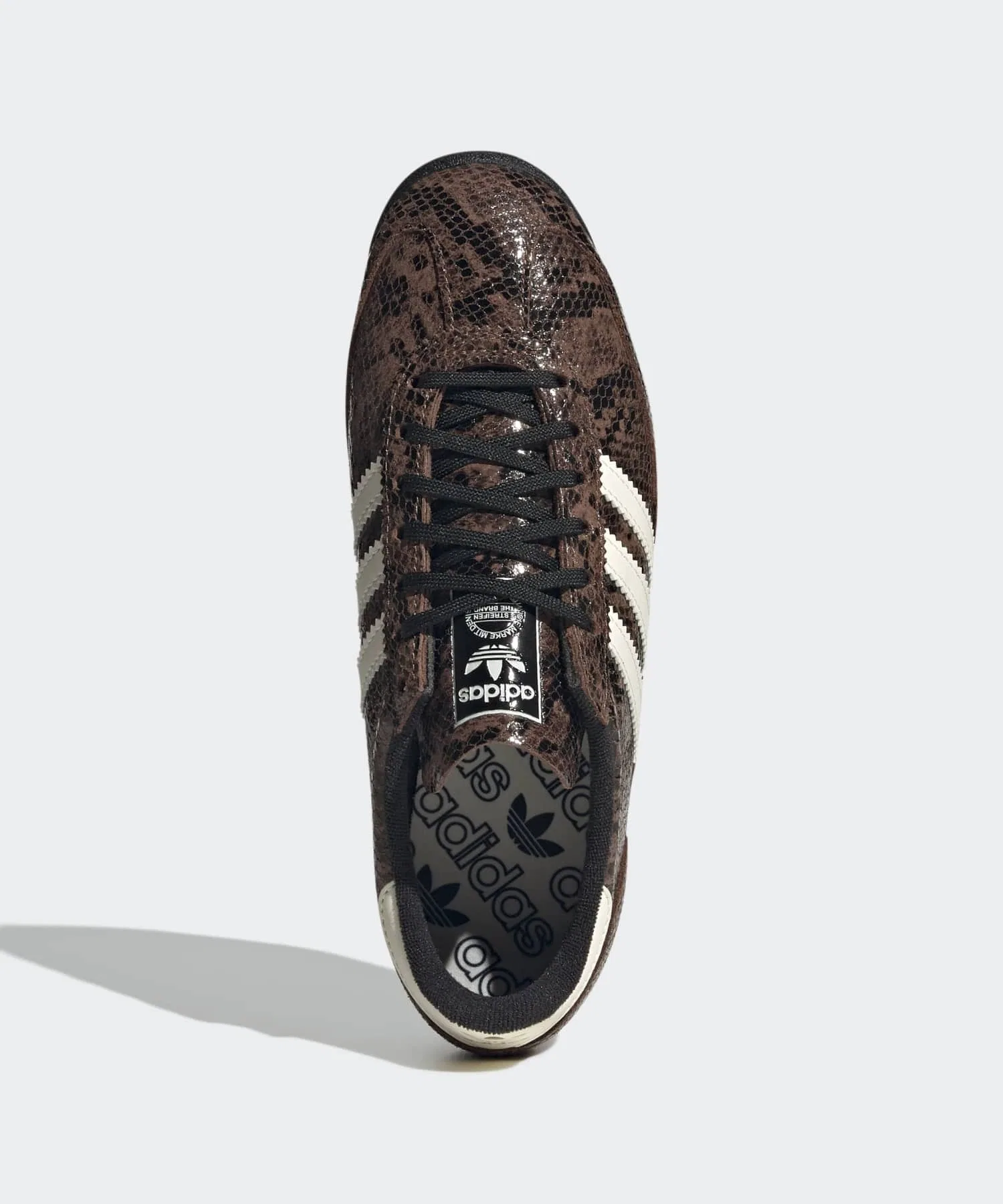 Унисекс кроссовки adidas SL 72 OG из кожи с логотипом зелёные — фото 2