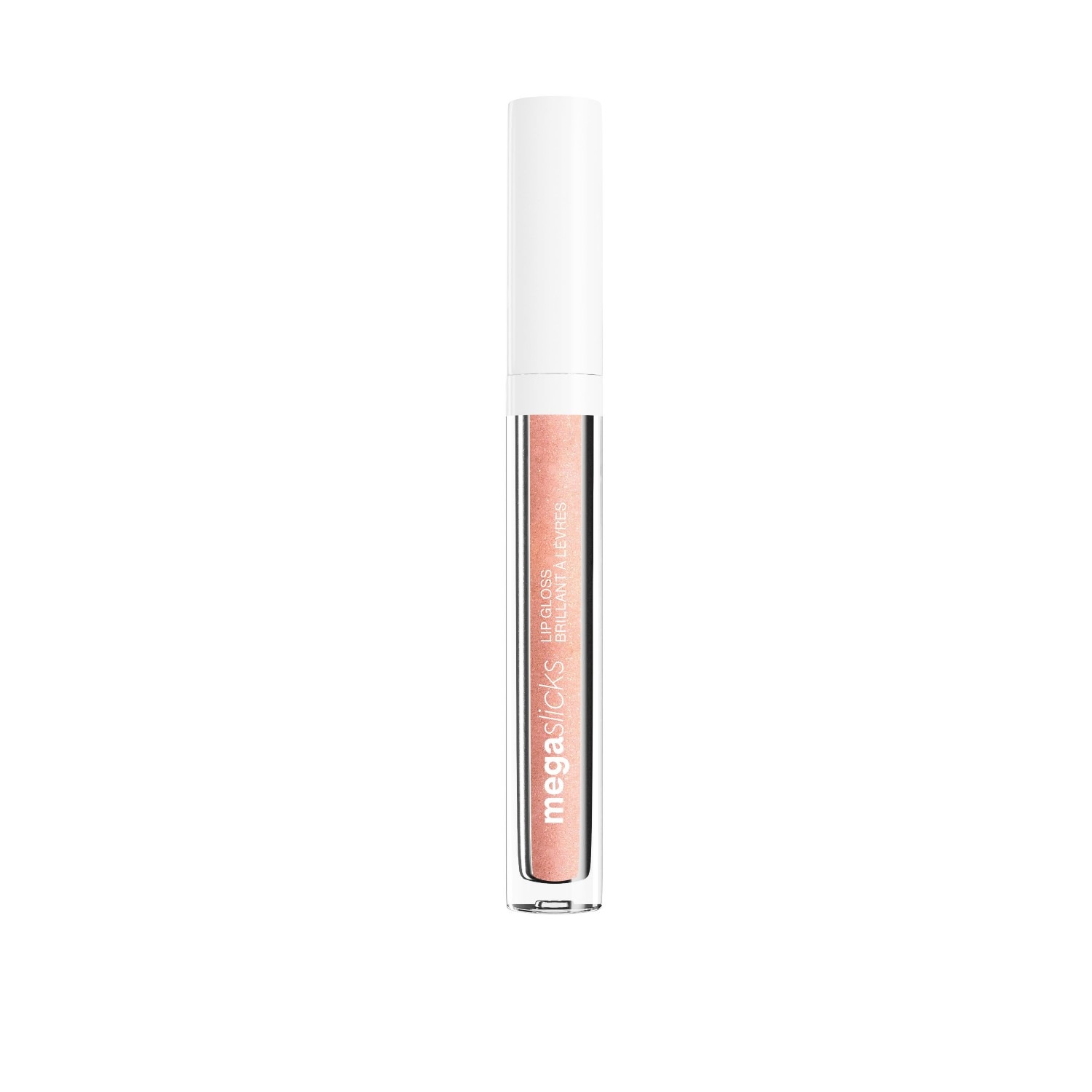 

Блеск для губ megaslicks lip gloss Wet N Wild, pink champagne please, объем 2.3 мл