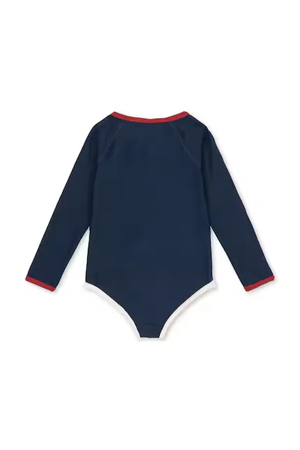 Купальник детский цельнокроеный LAGUNA LS SWIMSUIT GRS Konges Sløjd, синий — фото 2