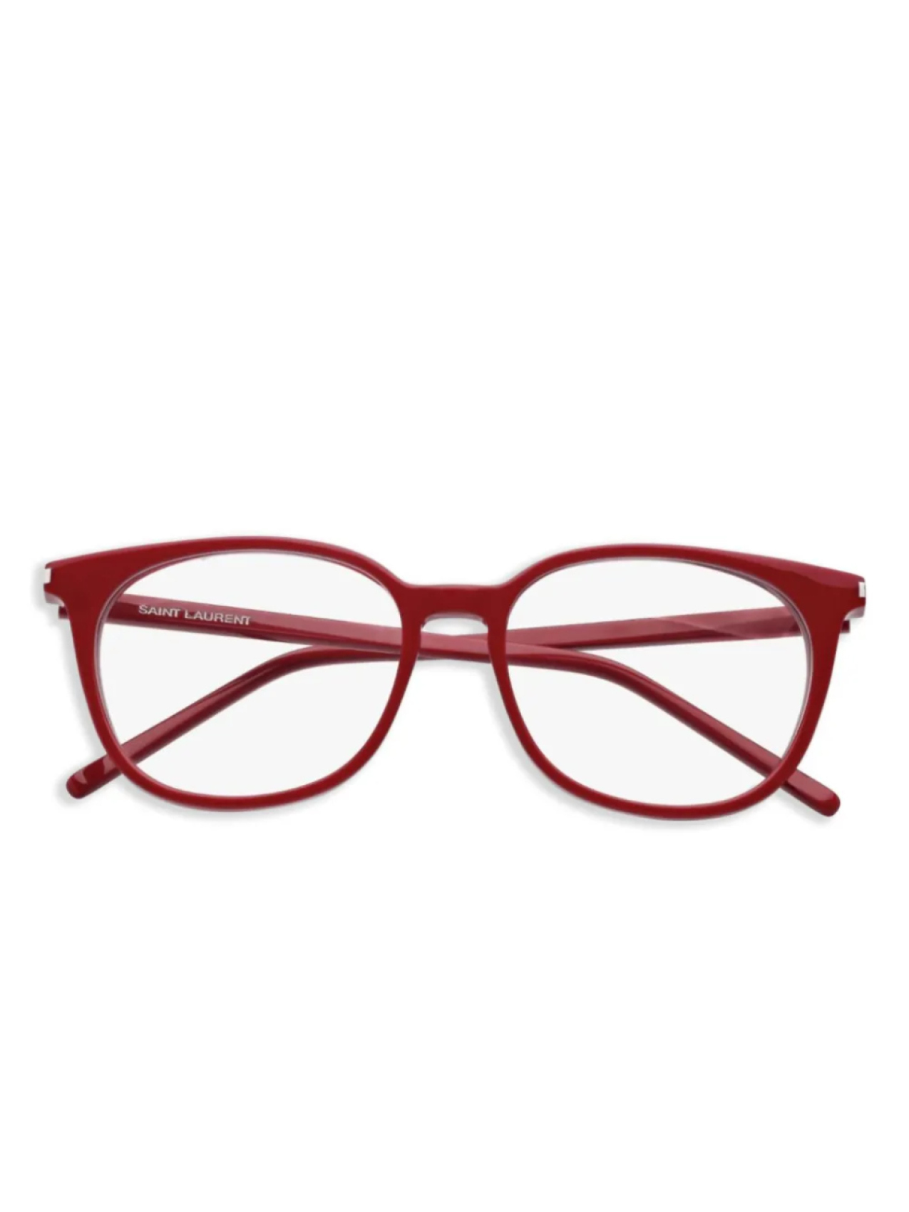 

Очки в квадратной оправе Saint Laurent Eyewear, красный