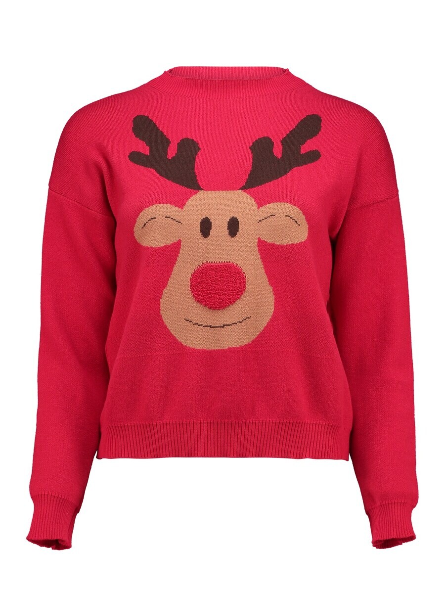 

Тонкий вязаный свитер Hailys Sweater, цвет blood red