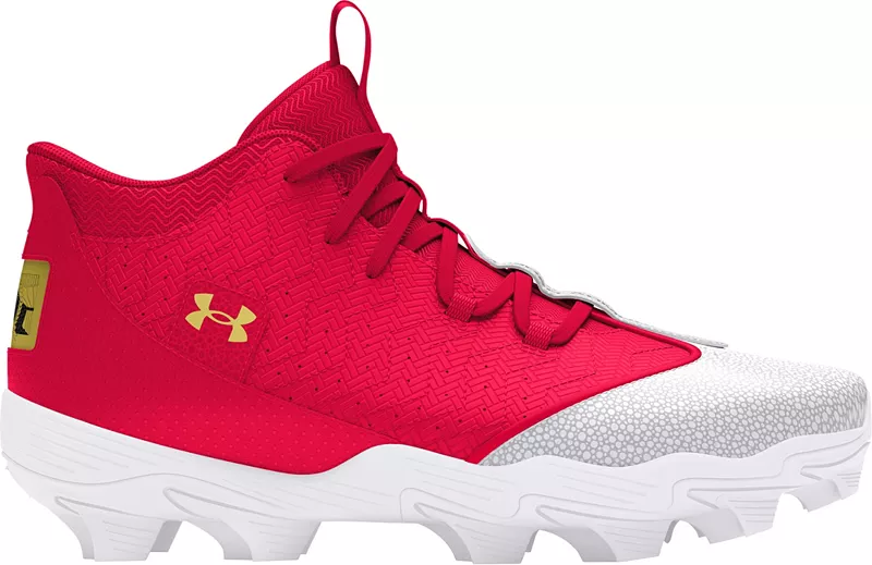 

Мужские бейсбольные бутсы Under Armour Harper 9 RM, белый/красный