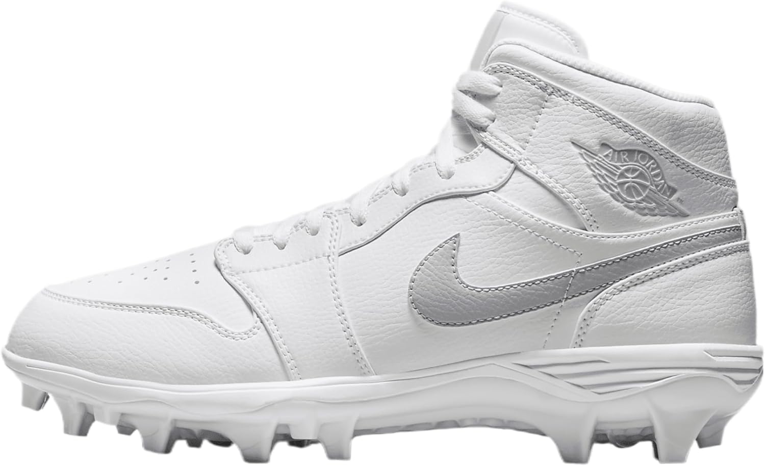 

Футбольные бутсы Nike Mens Jordan 1 Mid Td, White Grey Mist White