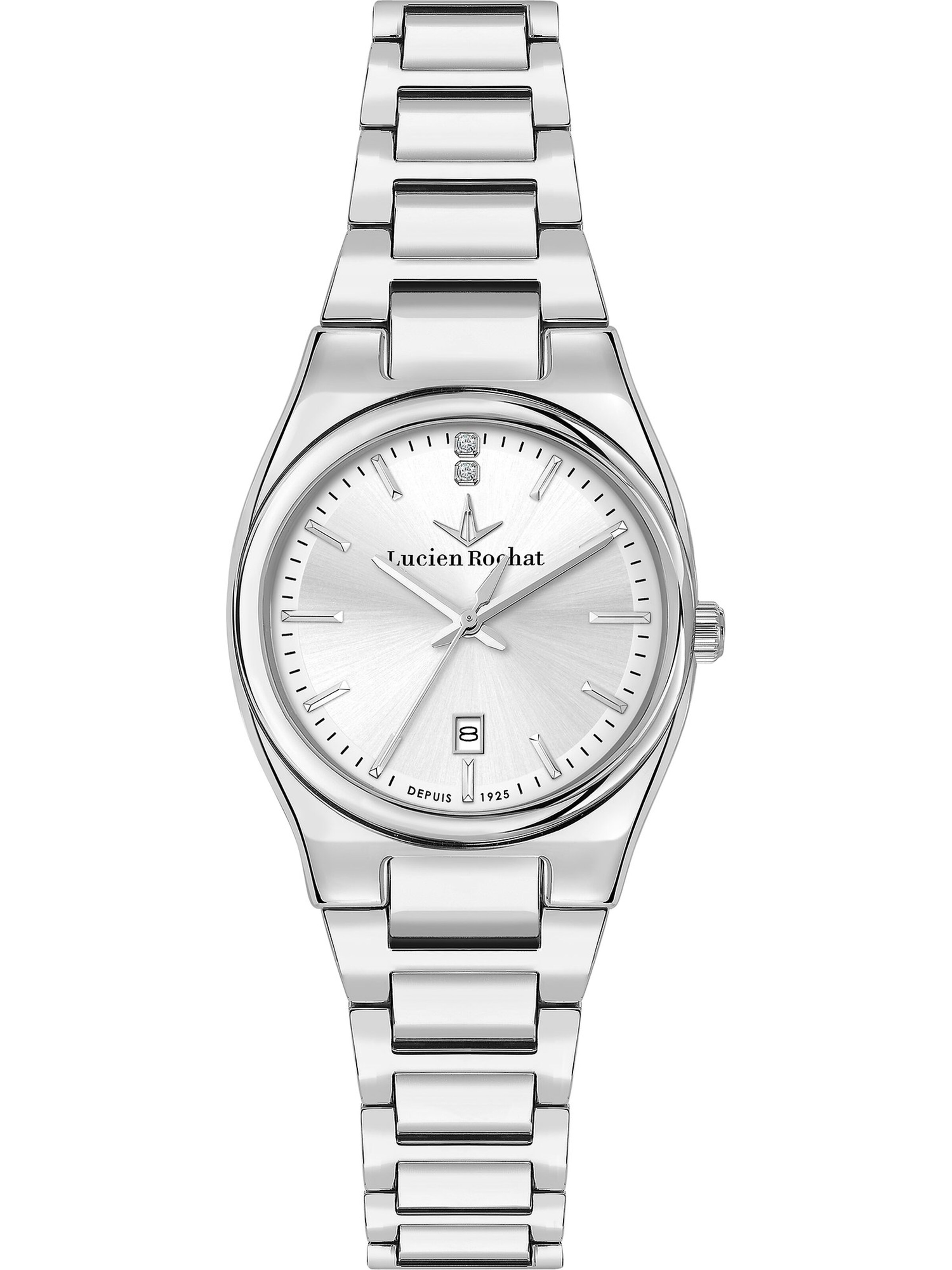 

Lucien Rochat Серебряные аналоговые часы