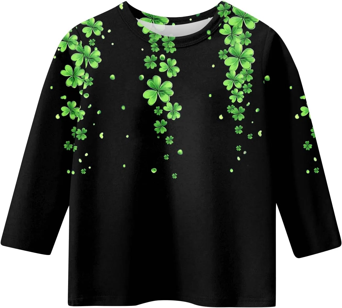 Футболка с принтом St. Patrick's Day, бренд Generic, цвет Mint Green — фото 2