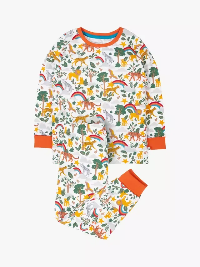 Детская хлопковая пижама с длинными рукавами Sundown, Into The Wild Frugi