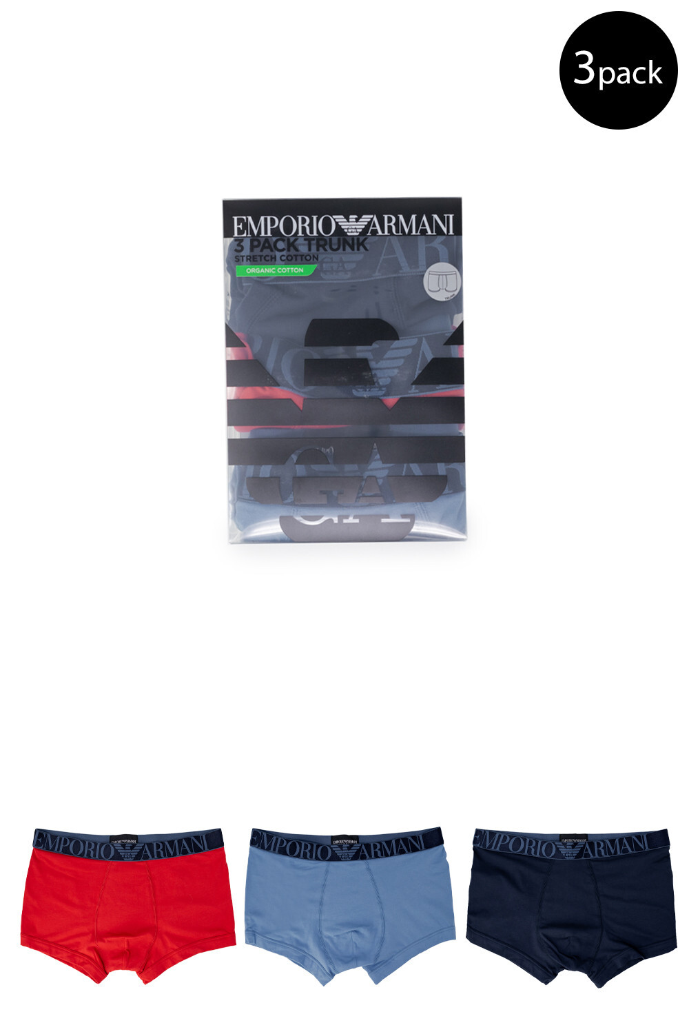 

Нижнее белье Emporio armani underwear, синий